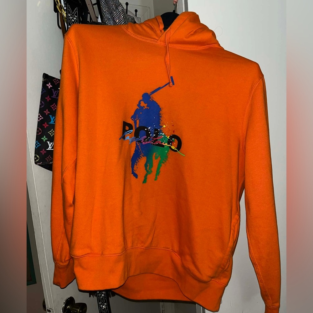 Ralph Lauren Vibrant Orange Hoodie
